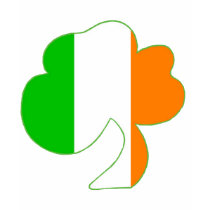 Irish Flag Shamrock t-shirts