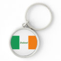 Irish Flag/St Patrick's Day Keychains