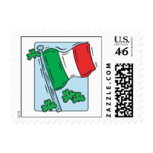 Irish Flag Stamp