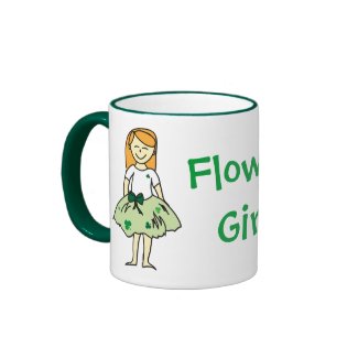 Irish Flower Girl Mug mug