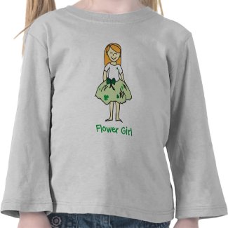 Irish Flower Girl T-shirt from lesruba weddings