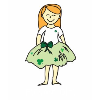 Irish Flower Girl T-shirt shirt