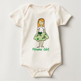 Irish Flower Girl onesie