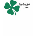 Irish FOOTNOTE t-shirts