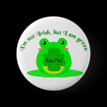 Irish Frog Button buttons