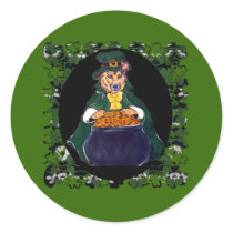 Irish German Shepherd stickers