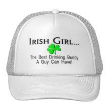 Irish Girl Best Drinking Buddy A Guy Can Have Hat