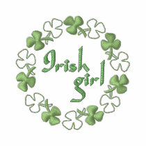 Irish Girl embroidered shirts