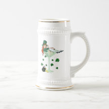 Irish Girl Martini Coffee Mugs