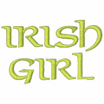 IRISH GIRL - t-shirt embroidered shirts by twilight_cat IRISH GIRL - t-shirt embroidered shirts