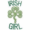 Irish Girl With Celtic Knot Hearts embroidered shirts by Stitchbaby Irish Girl With Celtic Knot Hearts embroidered shirts