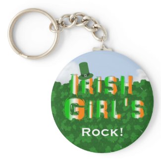 Irish Girls Keychain keychain