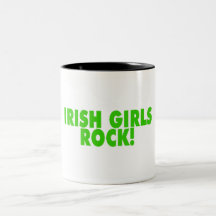 Irish Girls Rock Coffee Mugs