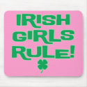IRISH GIRLS RULE! mousepads