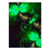 Irish Goblin – Emerald and Gold Ribbons cards
