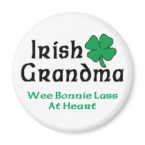 Irish Grandma Gift magnets by Funny_Irish_TShirts Irish Grandma Gift magnets