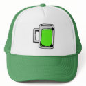 Irish Green Beer Mug hats