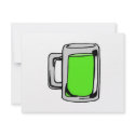 Irish Green Beer Mug invitations