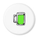 Irish Green Beer Mug magnets