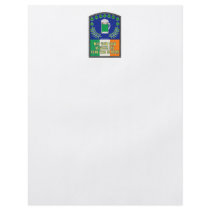 Irish Green Beer Toast Personalized Flyer