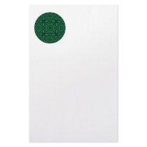 Irish Green Stationery by mandalamagic Irish Green Stationery