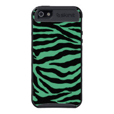 Irish Green Tiger Striped iPhone Case iPhone 5 Cases