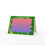 Irish Greeting Template Cards