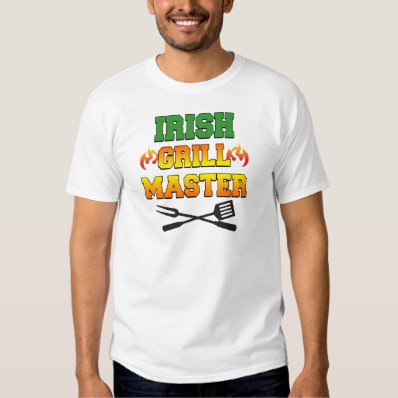 Irish Grill Master Tee Shirts