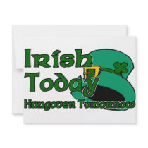 Irish Hangover invitations by boltzdesignz Irish Hangover invitations