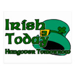 Irish Hangover Postcard