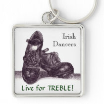 Irish Hard Shoes Customizable Keychain keychains