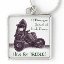 Irish Hard Shoes Customizable Keychain keychains