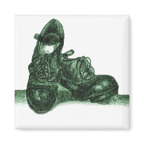 Irish Hard Shoes Magnet