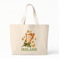 IRISH HARP TOTE BAG