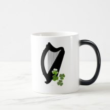 Irish Harp Coffee Mugs
