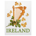 IRISH HARP LETTERHEAD TEMPLATE