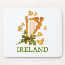 IRISH HARP MOUSE PADS