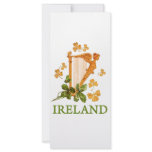 IRISH HARP rack cards