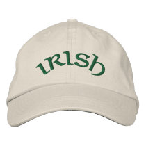 IRISH - hat embroidered hats