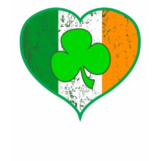 Irish Shamrock Heart