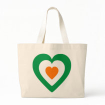 Irish Heart Bag by thevibemerchants Irish Heart Bag