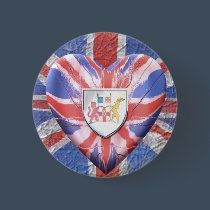 Irish Heart buttons