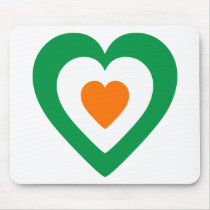 Irish Heart mousepads by thevibemerchants Irish Heart mousepads