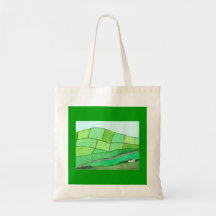 "Irish Hillside" Totebag