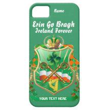 Irish History Shield All Styles View Story Below iPhone 5 Case
