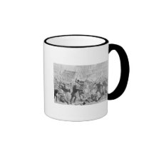 Irish Home Rule Riots in Glasgow, c.1880s Coffee Mug