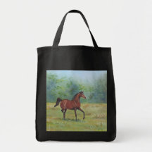 Irish Horse painting by Joanne Casey - Bag