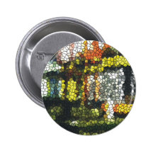 Irish houses as glass windows buttons