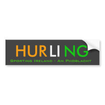 Irish Hurling Bumper Stickers