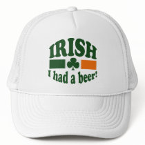 Irish I Had A Beer Mesh Hats